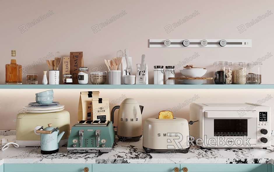 Modern Kitchen Supplies Kitchen Ornaments model