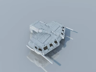 Warplanes Sci-fi Fighters Sci-fi Fighters Space Fighters Bazooka Parts Engine Weapon Pistol 3d model