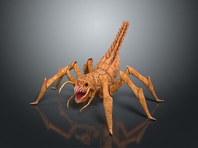 Modern Monster Alien Insect Monster Insect Monster 3d model