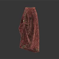 Black Long Flowy Skirt With Minimalist Design And Soft Fabric For Everyday Use