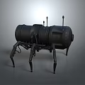 Robot Spider Robot Mecha Spider Science Fiction Spider Mechanical Spider Battery Spider Tower Defense 3d model
