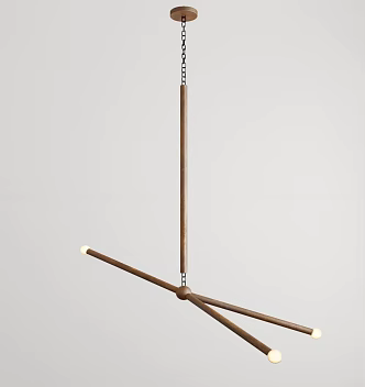 Modern chandelier 3d model