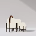 Modern table lamp 3d model