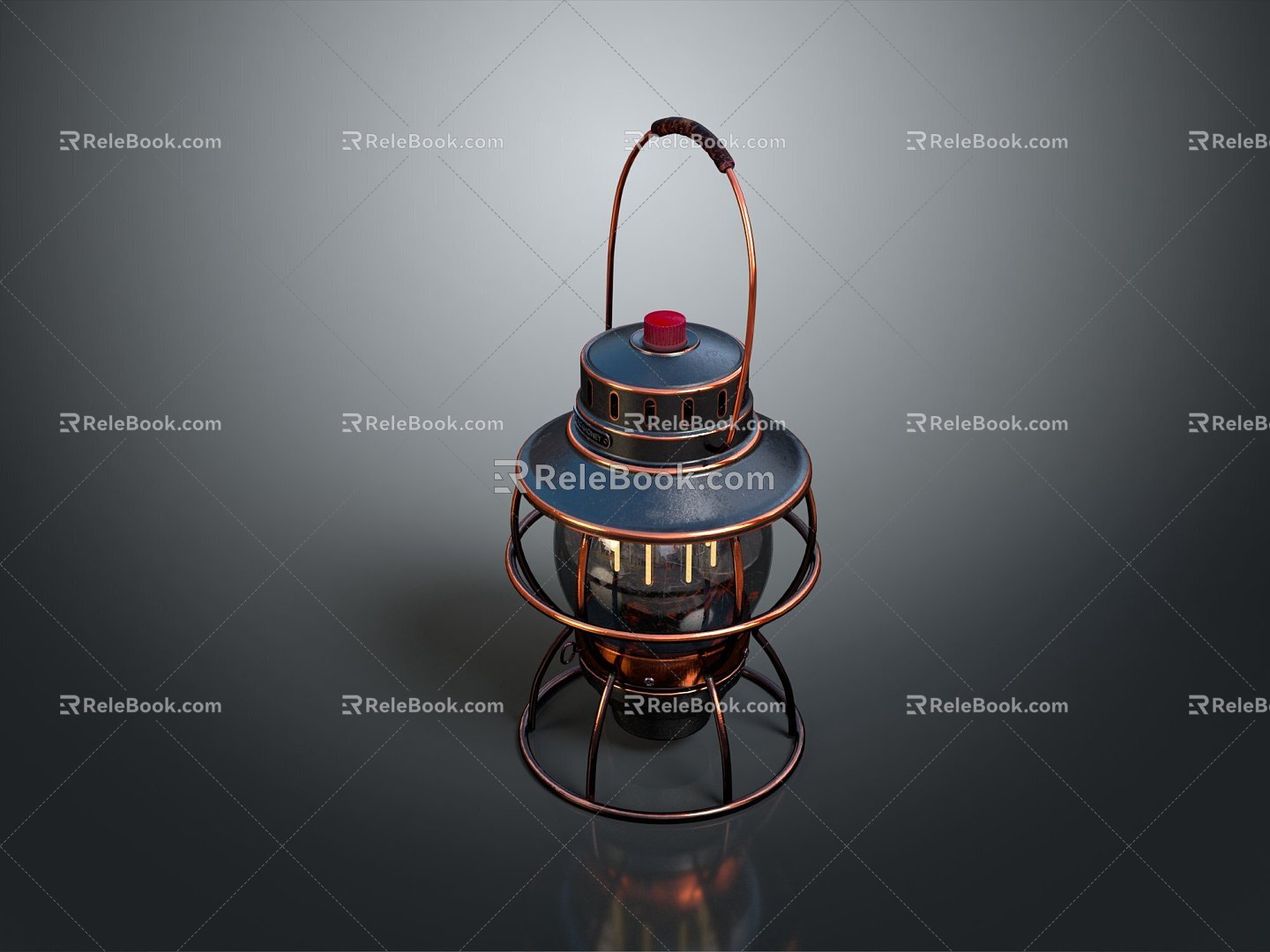 Kerosene lamp Old-fashioned oil lamp Old-fashioned kerosene lamp Oil lamp 3d model