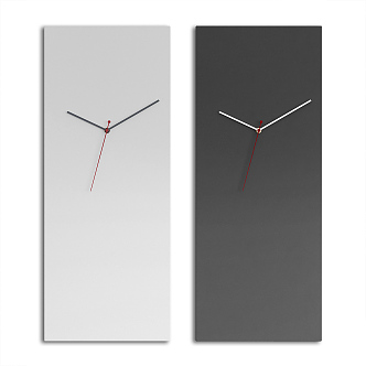 Clock Minimalist Clock Pendant 3d model