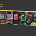 Modern Digital Vending Machines For WACO CHICKEN With Southern Kitchen Menu Screens