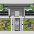 Bridge Landscape Bridge 3d model