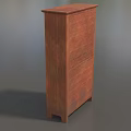 Vintage Wooden Curio Cabinet Featuring Glass Doors Drawers And Display Storage