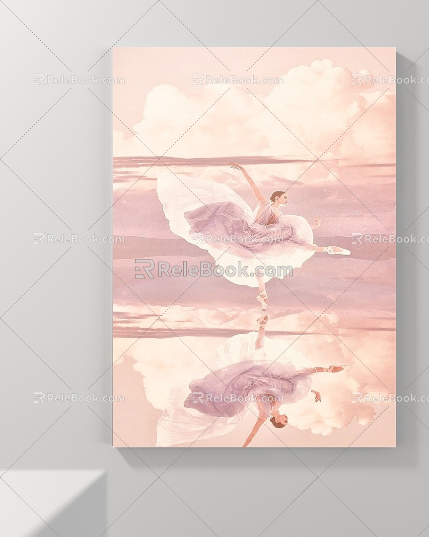 Decorative Painting Landscape Painting Figure Painting Animal Painting Abstract Painting 3d model