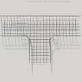 Steel Grid Reinforcement Structure Design For Construction Framework Project 3d model