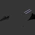 Gray Fighter Jet With Sleek Aerodynamic Design And Advanced Stealth Technology Features 3d model