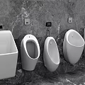 Modern urinal 3d model