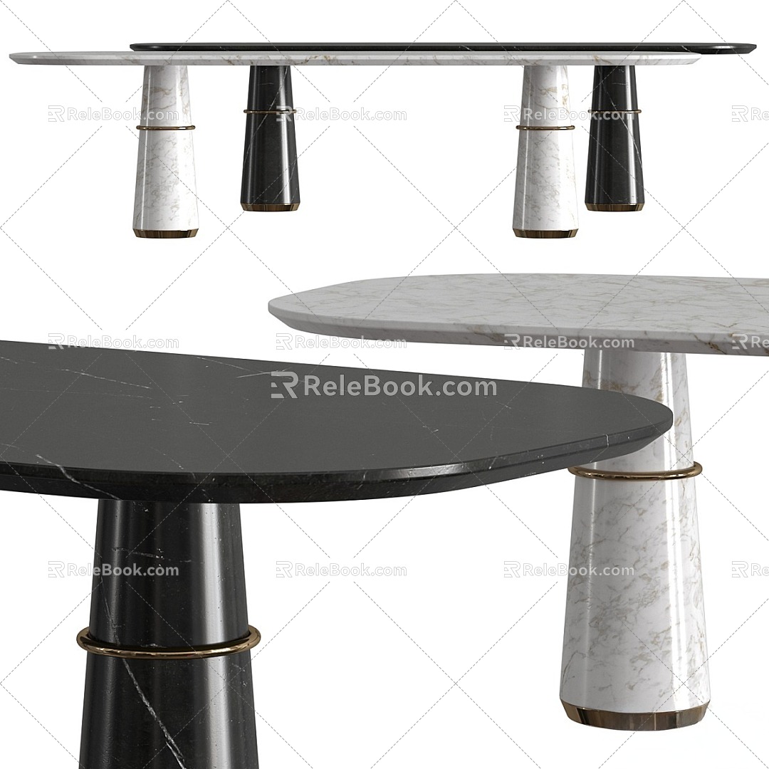 Brabbu Agra II Table 3d model