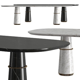 Brabbu Agra II Table 3d model