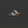 Sandals Sandals Peep Toe Shoes 3d model