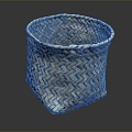 Modern Basket Bamboo Basket Vegetable Basket Egg Basket 3d model