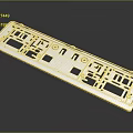Modern chassis bezel computer peripheral hardware computer hardware 3d model