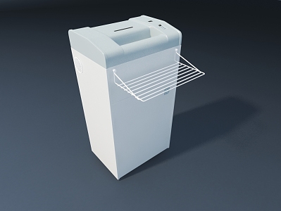 Modern refrigerator 3d model