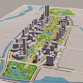 urban planning and design 3d model