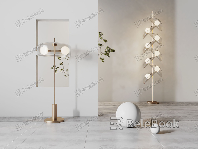 Light Luxury Floor Lamp model