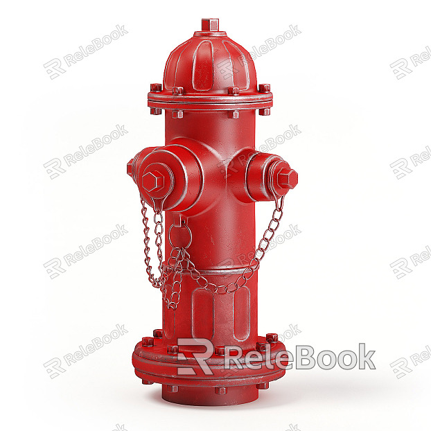 modern fire hydrant model