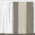 Curtains 3d model