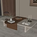 Middle Ancient Style Coffee Table 3d model