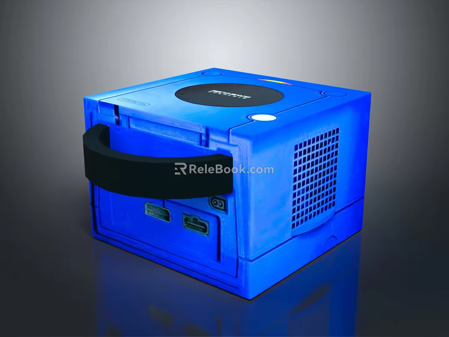 Modern game console home game console Nintendo game console vintage game console 3d model