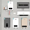 Rinnai Kitchen Appliances Featuring Various Water Heaters In Modern Wall Mounted And Floor Standing Designs