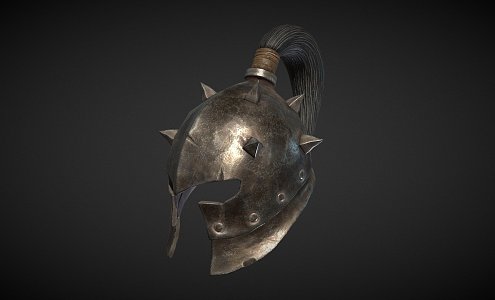 Orc Helmet 3d model