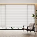 Modern venetian blinds 3d model