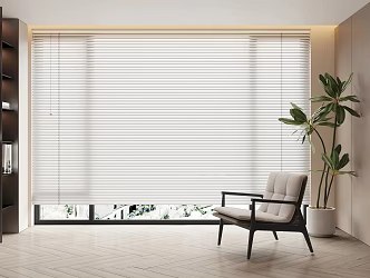 Modern venetian blinds 3d model