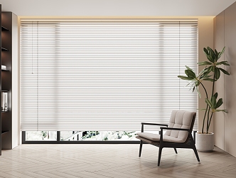 Modern venetian blinds 3d model