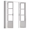 Modern Middle Style Folding Door 3d model
