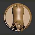 Golden Deer Statue With Polished Base For Home Decorative Ornament