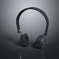 Modern Black Over Ear Audio Headphones With Comfortable Earpads And Stylish Design