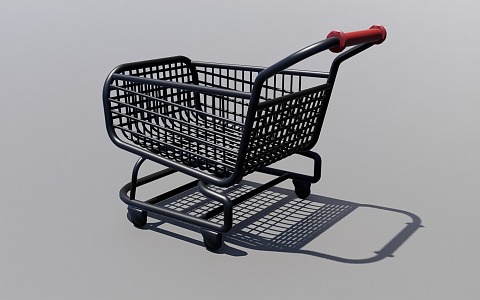 Shopping Cart 3d model