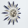 Modern clock wall clock 3d model