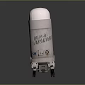 Scientific Experimental Device With Dome Top White Body And Metal Support Legs