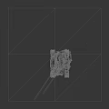 Armored Military Tank With Heavy Weapons On Cracked Battlefield Terrain