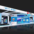 Changhong Exhibition Booth Featuring Home TV Enjoy Vision With Modern Display Screens
