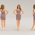 Figure model woman 3d model