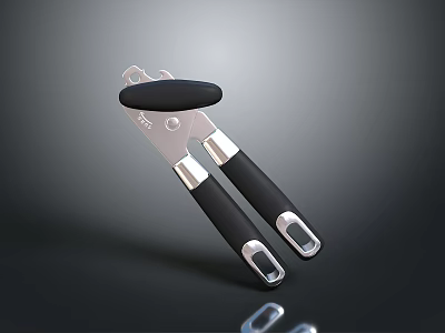 Modern Black and Silver Lamp Set With Contemporary Design For Interior Lighting 3d model