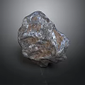 Natural Decorative Household Stone With Rough Surface And Silver Gray Brown Color