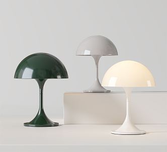 Modern Table Lamp Mushroom Table Lamp 3d model