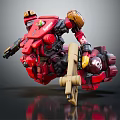 Modern Robot Warrior Robocop 3d model