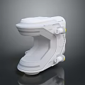 White Professional Equipment Featuring Adjustable Knobs Compact Sturdy And Functional Casing