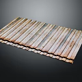 Natural Wooden Stone Plank Design With Smooth Surface And Textured Finish