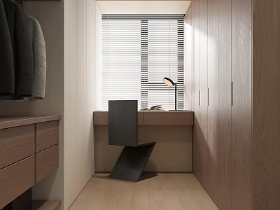 Modern Cloakroom 3d model