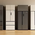 Modern Fridge Freezers In Various Colors And Styles For Home Interior